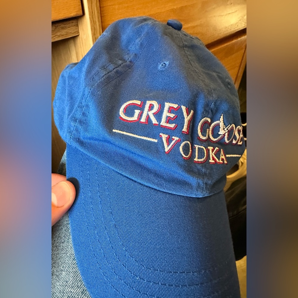 Blue Grey Goose Hat
